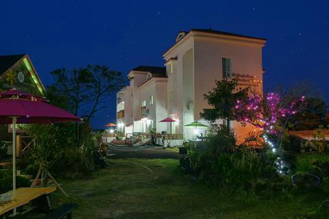 Lapaloma Pension Jeju Buitenkant foto